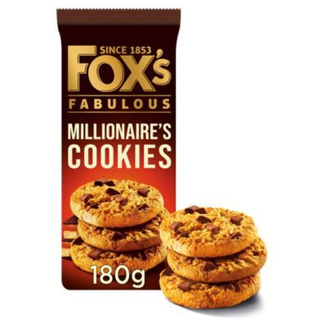 Fox's Chunkie Cookies Millionaires 180g