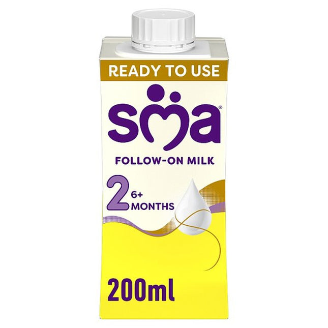 Sma Follow On Milk Liquid 6 Month 200Ml
