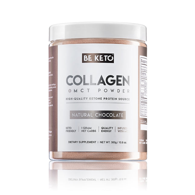BeKeto Keto Collagen Chocolate + MCT 300g