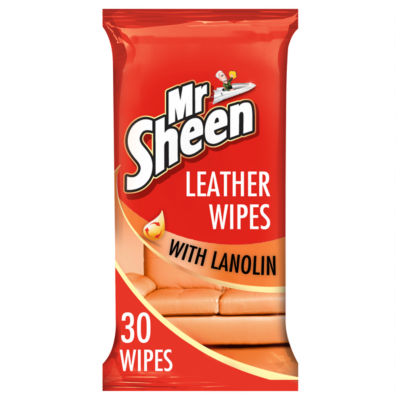 Mr Sheen Leather Wipes 30s