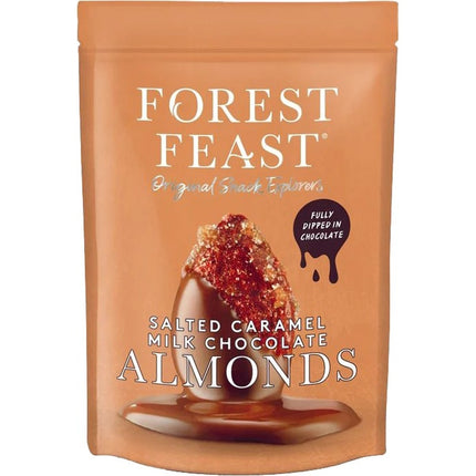 Forest Feast Salted Caramel Milk Chocolate Almonds 120g