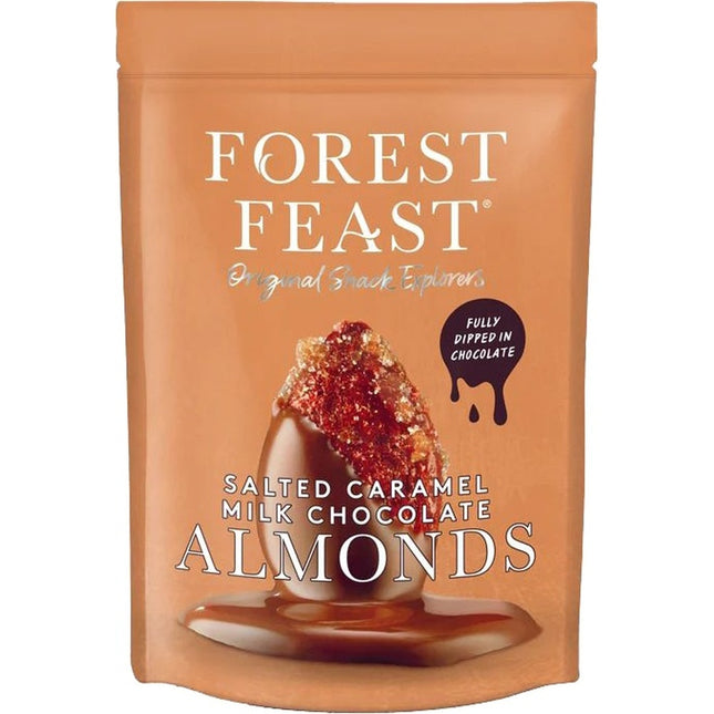 Forest Feast Salted Caramel Milk Chocolate Almonds 120g