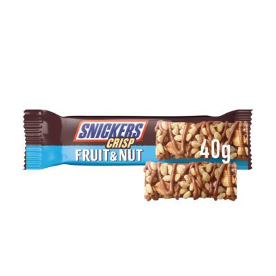 Snickers Crisp Fruit & Nut NHFSS 40g