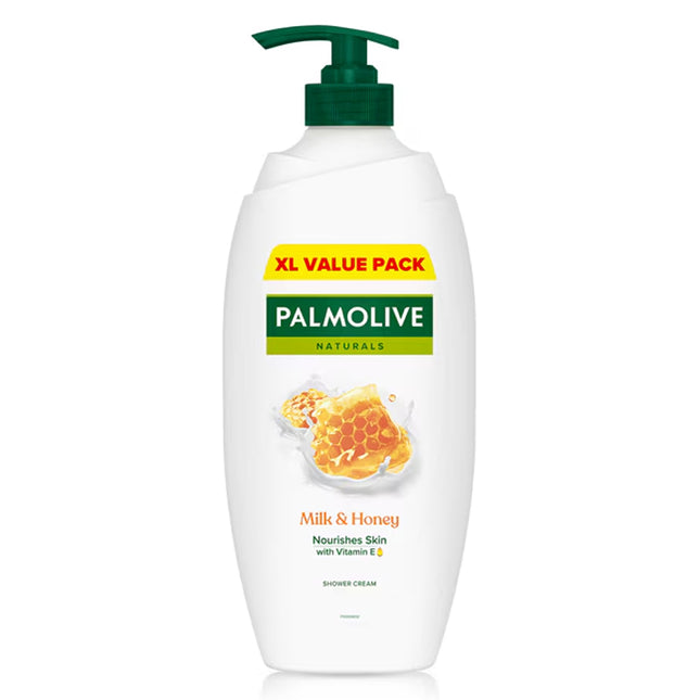 Palmolive Shower Gel 750ml Naturals Milk Honey Pump