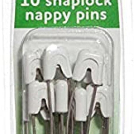 Junior Macare Snaplock Nappy Pins X10