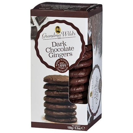 Grandma Wild's Dark Chocolate Ginger 150g