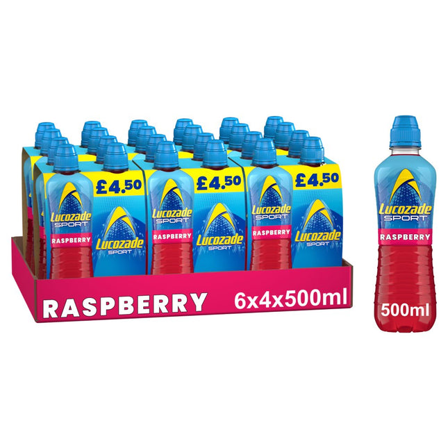 Lucozade Sport Raspberry 500ml £4.50 PMP