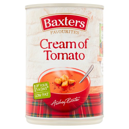 Baxters Favourites Cream Of Tomato 400g