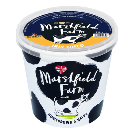 Marshfield Farm Real Dairy Ice Cream True Coffee 1l