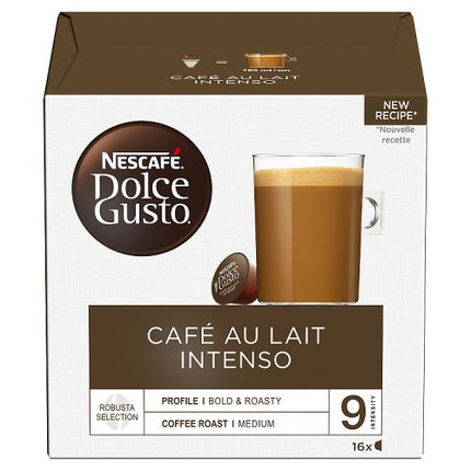 Nescafe Dolce Gusto Café Au Lait Intenso 16 Capsules 160g