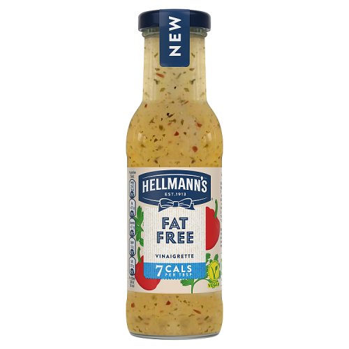 Hellmann's Salad Dressing Fat Free Vinegar 250ml