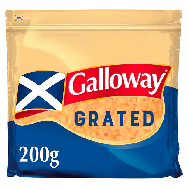 Galloway Medium Coloured Grated 200G