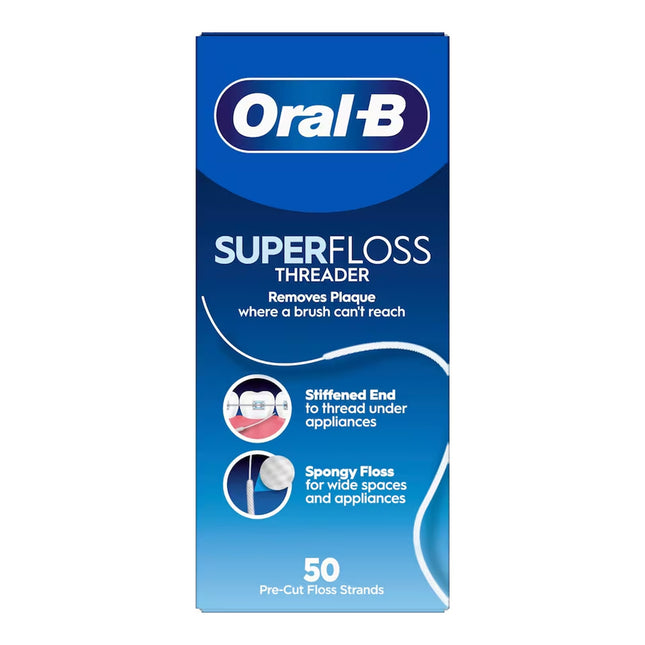 Oral B Super Floss Threader 50m