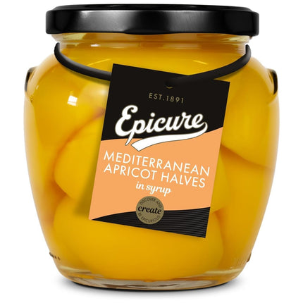 Epicure Mediterranean Apricot Halves in Syrup 540G