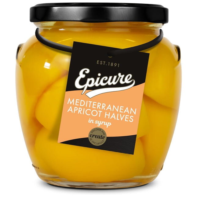 Epicure Mediterranean Apricot Halves in Syrup 540G