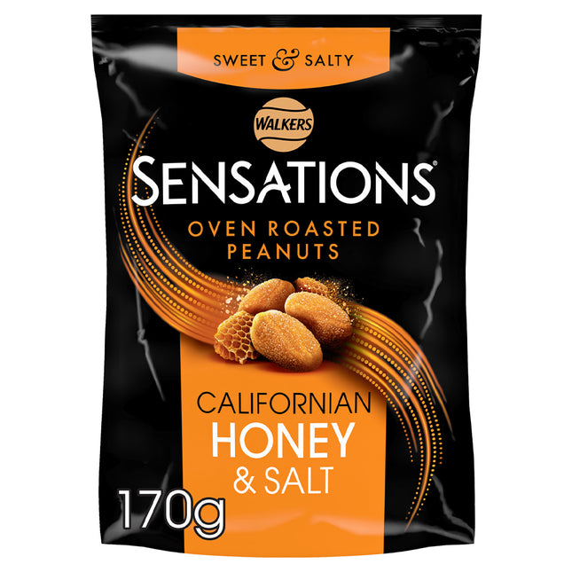 Walkers Sensations Honey Sea Salt Nuts 170g