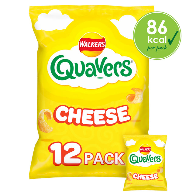 Walkers Quavers Cheese Multipack 12x16g