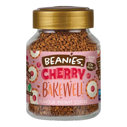 Beanies Cherry Bakewell Instant Coffee 50g
