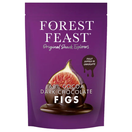 Forest Feast Belgian Dark Chocolate Figs 140g