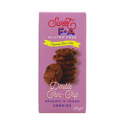 Sweet FA Gluten Free Double Chocolate Chip Cookies 125g