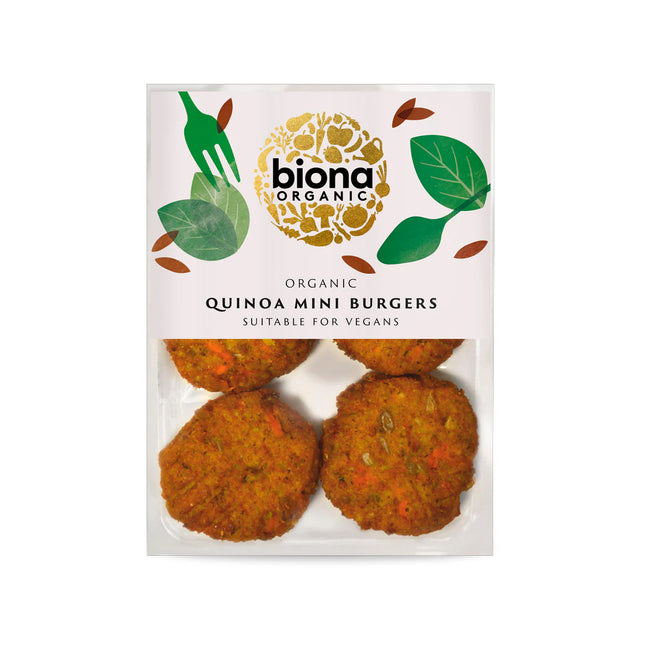Biona Organic Quinoa Mini Burgers 195g