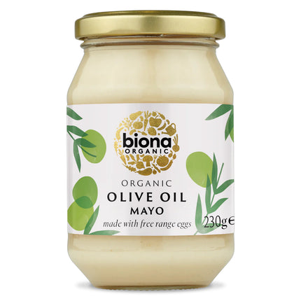 Biona Organic Olive Mayonnaise With 40% Olive Oil 230g