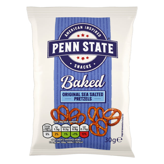 Penn State Sea Salted Pretzels 30g
