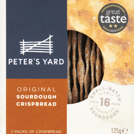 Peter's Yard Original Sourdough Crispbread 125g