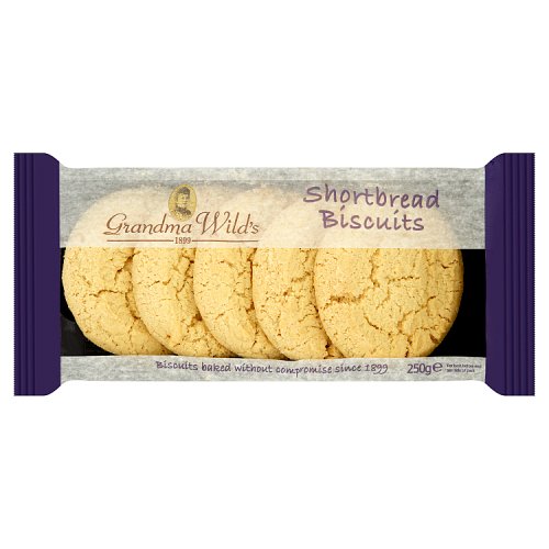 Grandma Wild's Shortbread Cookie 5 Pack 250g