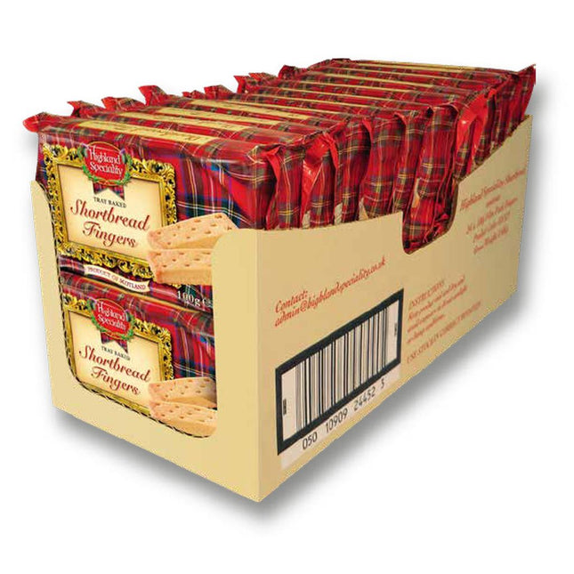 Highland Shortbread Fingers 100G X 24