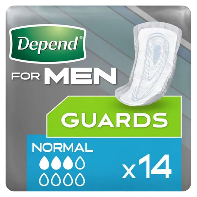 Depend Guards for Men - 14 Pack