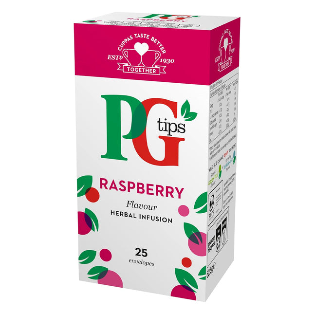PG Tips Envelopes 25s Raspberry Tea 63g