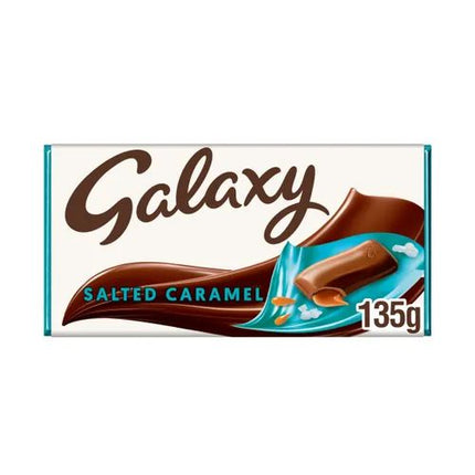 Galaxy Salted Caramel Chocolate Bar 135g