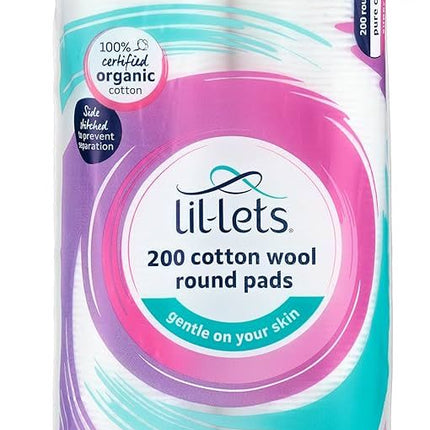 Lil-lets Cotton Pads 200pk