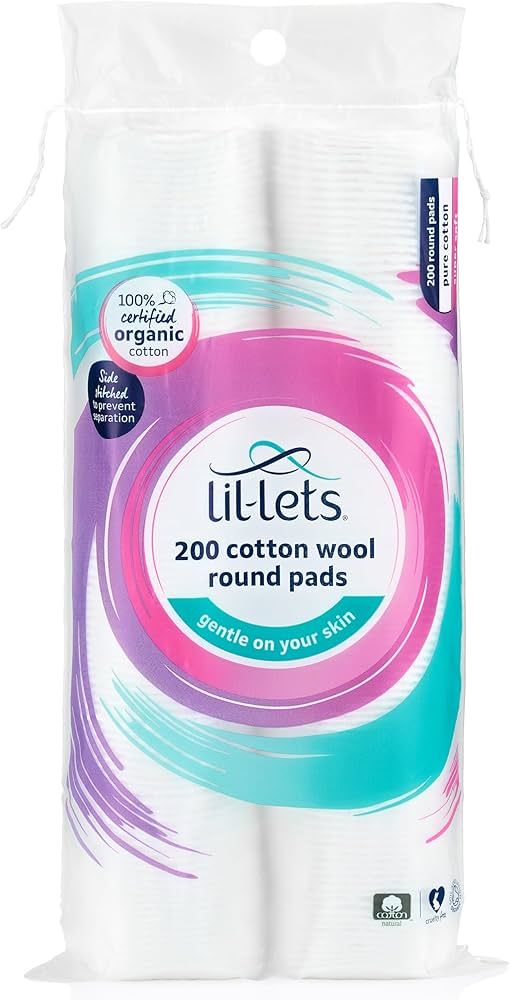 Lil-lets Cotton Pads 200pk