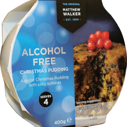 Matthew Walker Alcohol Free Christmas Pudding 400G