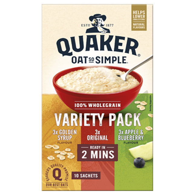Quaker Oat So Simple Variety 9 Pack 9X33G