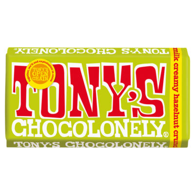 Tony's Chocolonely Milk Creamy Hazelnut Crunch 180g