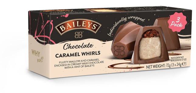 Baileys 3 Pack Whirls 72G