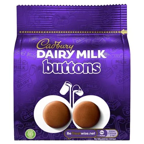 Cadbury Dairy Milk Giant Buttons 85g