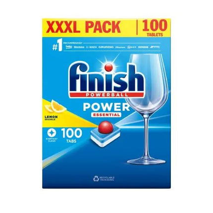 Finish Power Essential Lemon 100s