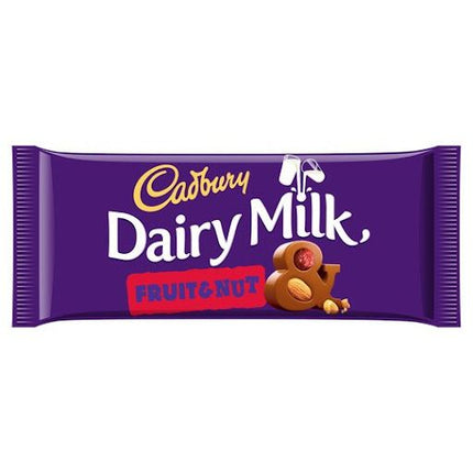 Cadbury's Dairy Milk Fruit And Nut Export 110g