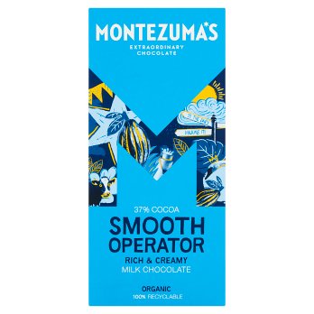 Montezumas Smooth Operator Milk 37% Bars 90g