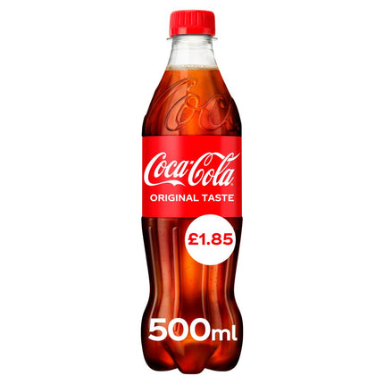Coca Cola Original Taste PMP £1.85 500ml