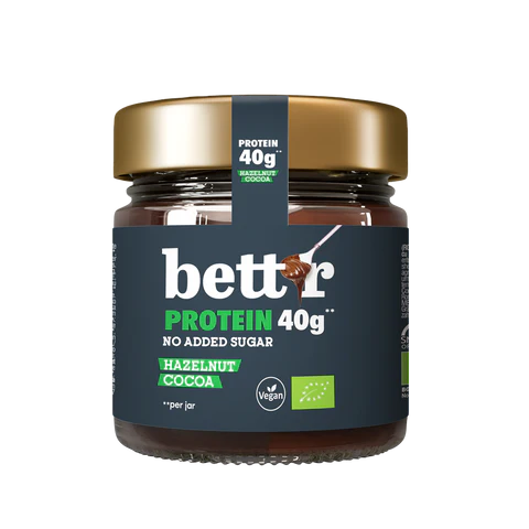 Bett'r Hazelnut And Cocoa Protein Spread With No Added Sugar 250G