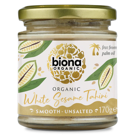 Biona Organic Tahini White / No Salt Not Roasted 170g