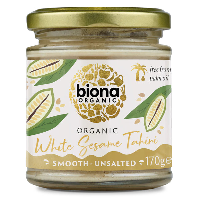 Biona Organic Tahini White / No Salt Not Roasted 170g
