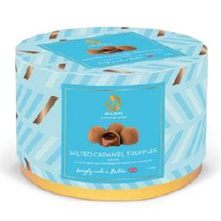 Walkers Tub Milk Chocolate Truffles Salted Caramel 140g