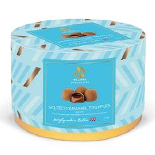 Walkers Tub Milk Chocolate Truffles Salted Caramel 140g