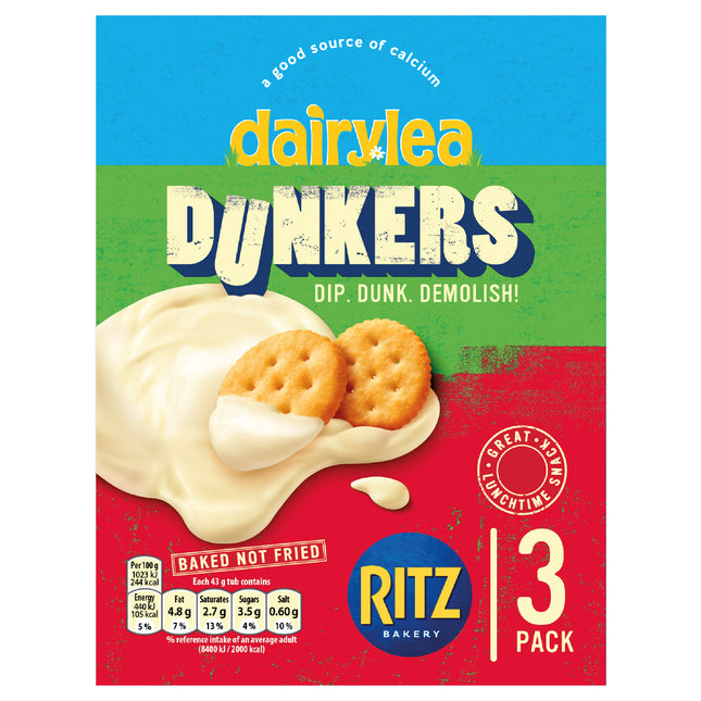 Dairylea Dunkers Ritz 3X43G